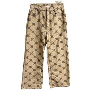 NEW BDG Urban Outfitters High and Wide Jeans in Tennis Racket Print  SZ 26